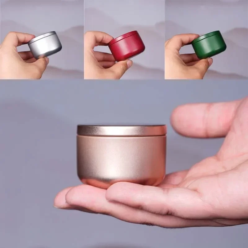 Candle Containers - Mini boîte en fer blanc de