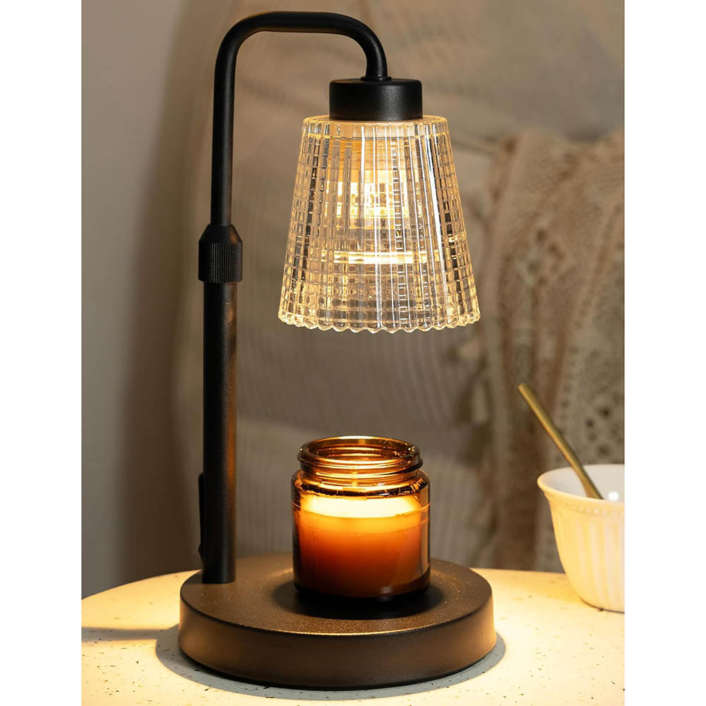 Wax Melts - Lampe chauffe-bougie avec minuterie et variateur