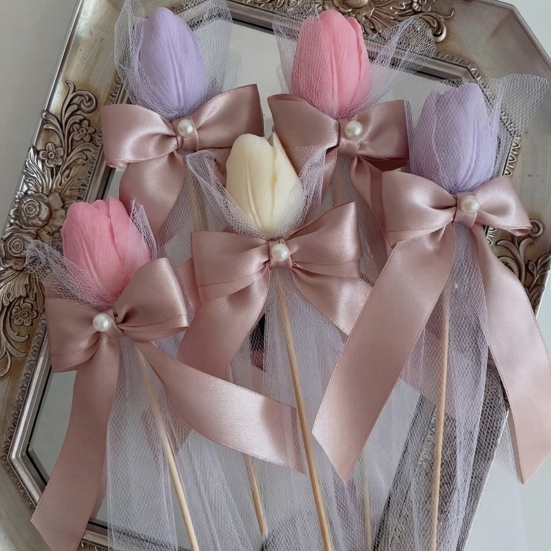 5 bougies parfumées à la tulip - Silk Candle avis et prix