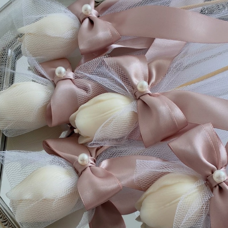 5 bougies parfumées à la tulip - Silk Candle avis et prix