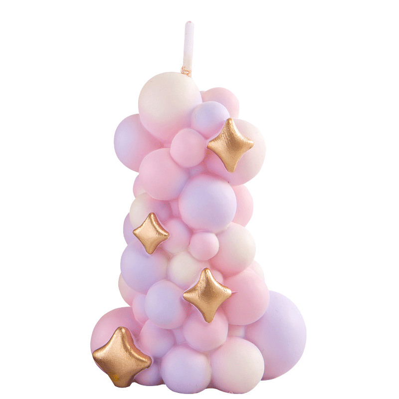 Bougies pilier colorées en for - Paraffin Wax avis et prix
