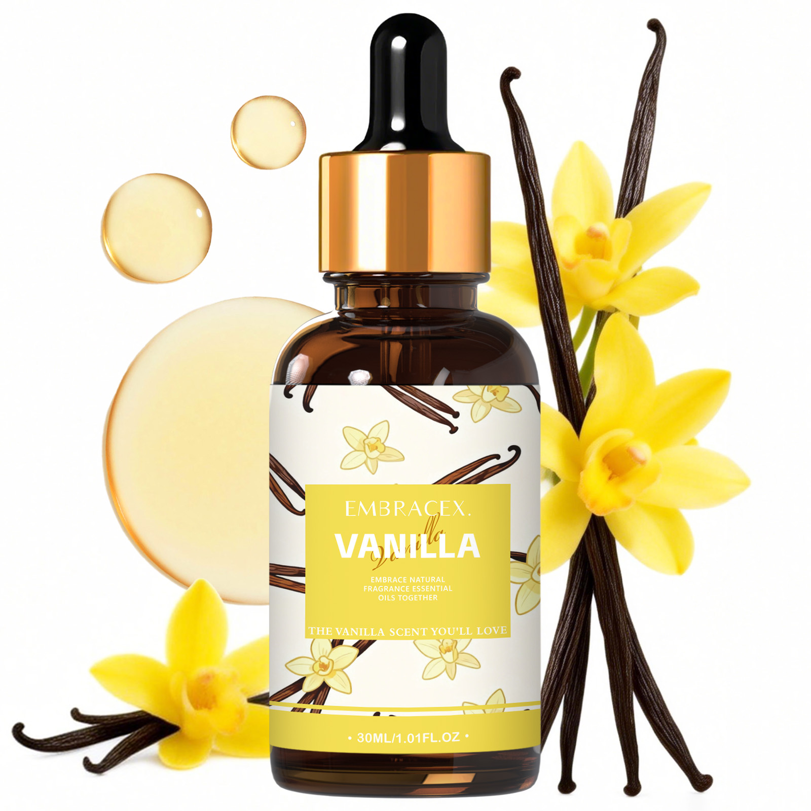 Huiles parfumées à la vanille  - Candle Fragrance avis et prix