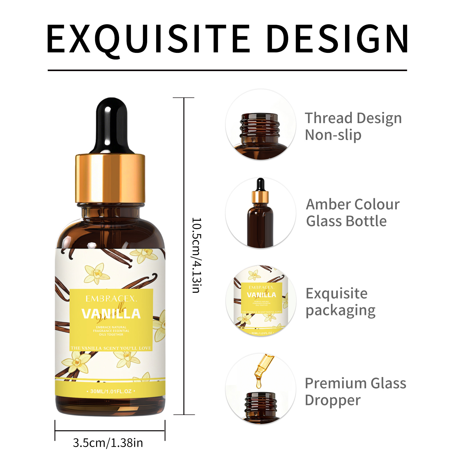 Huiles parfumées à la vanille  - Candle Fragrance avis et prix