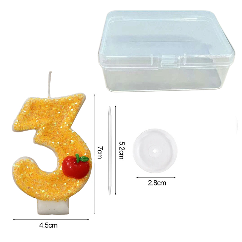 Bougie d'anniversaire numériqu - Soy Wax avis et prix