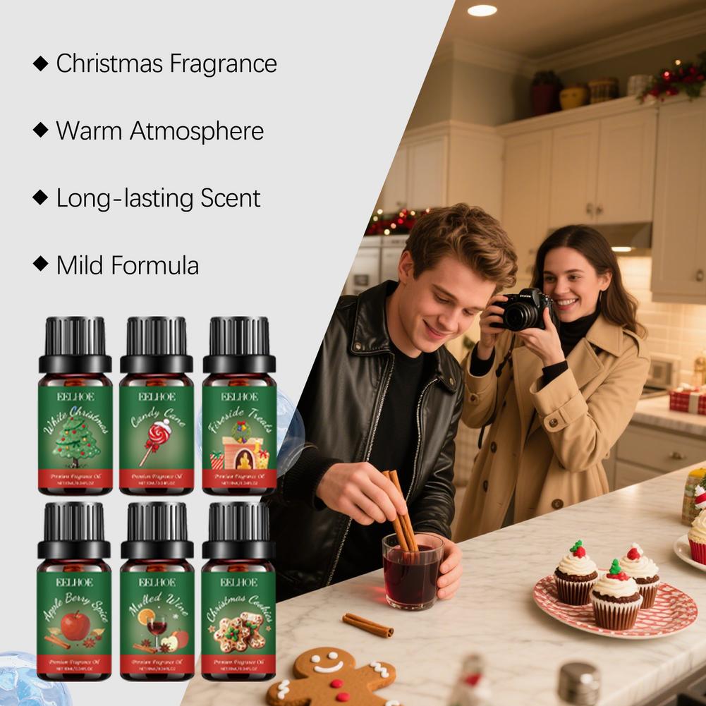 Coffret cadeau de Noël 6 en 1, - Silk Candle avis et prix
