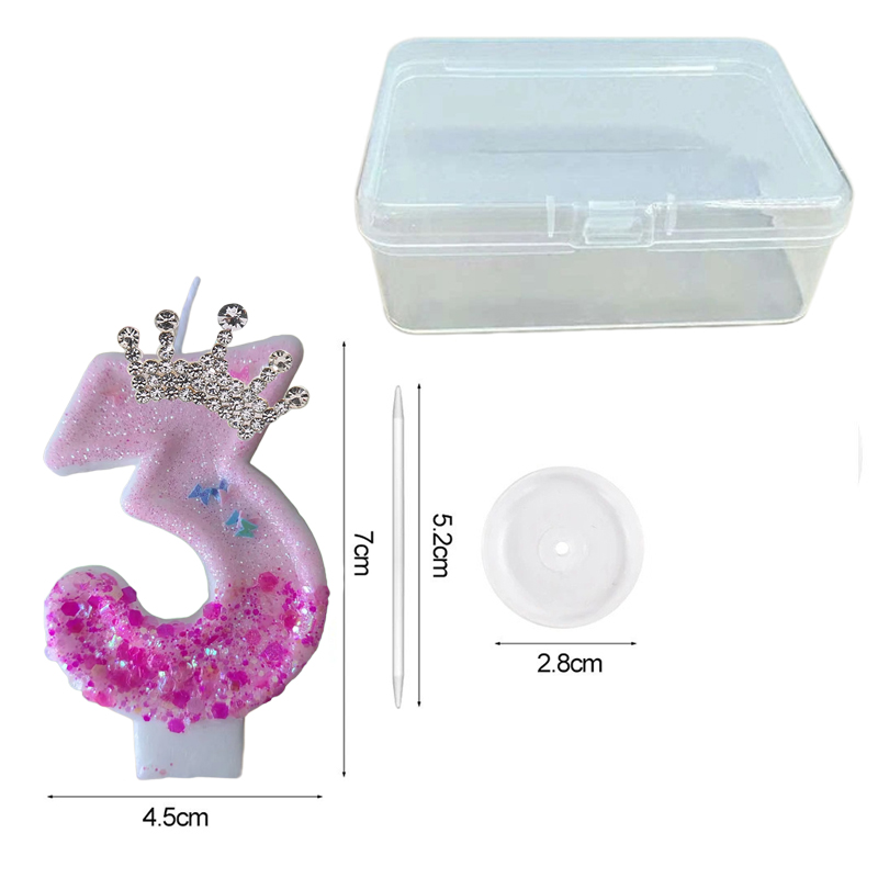 Bougie d'anniversaire numériqu - Soy Wax avis et prix